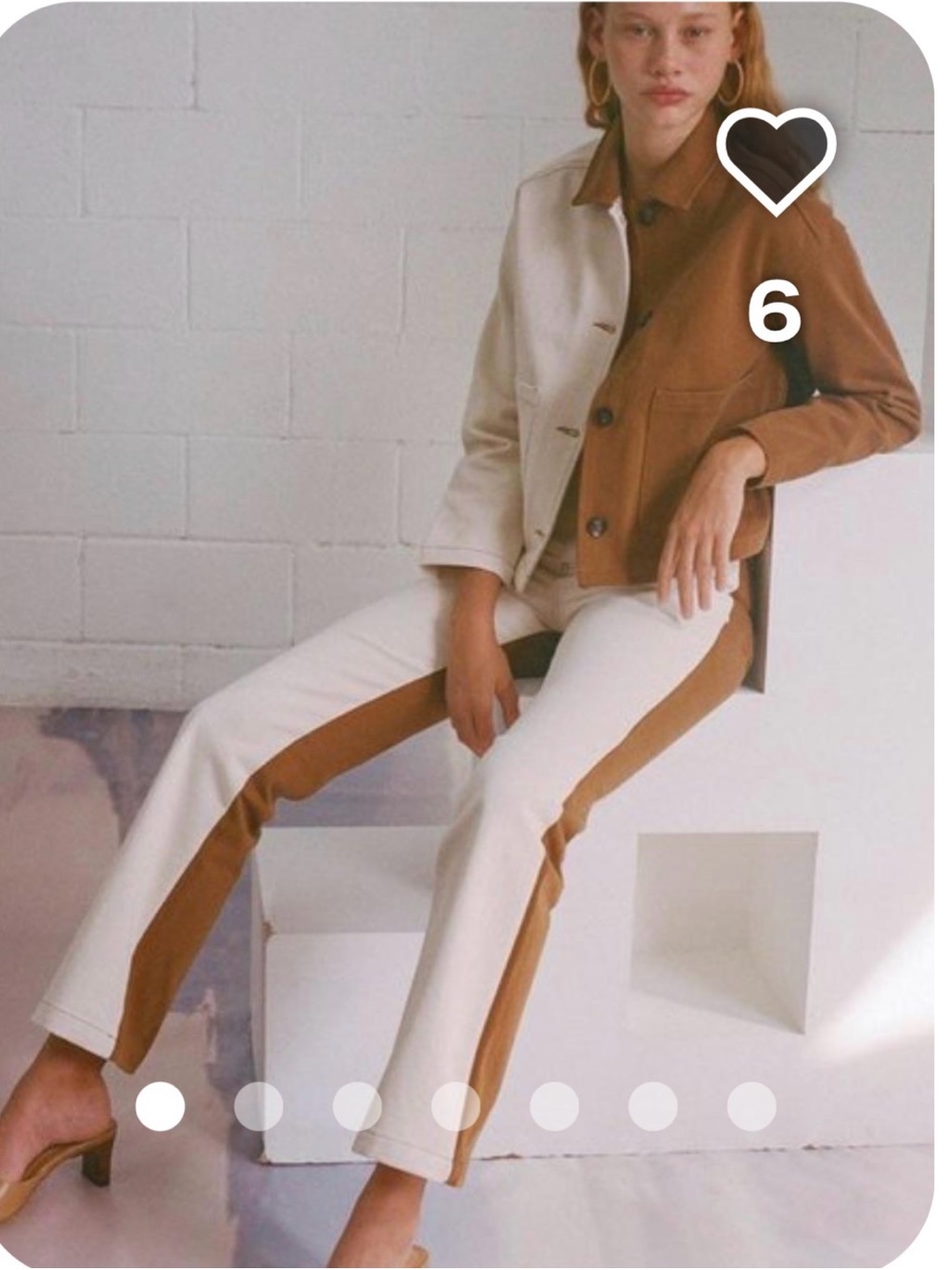 Paloma wool two tone jean
